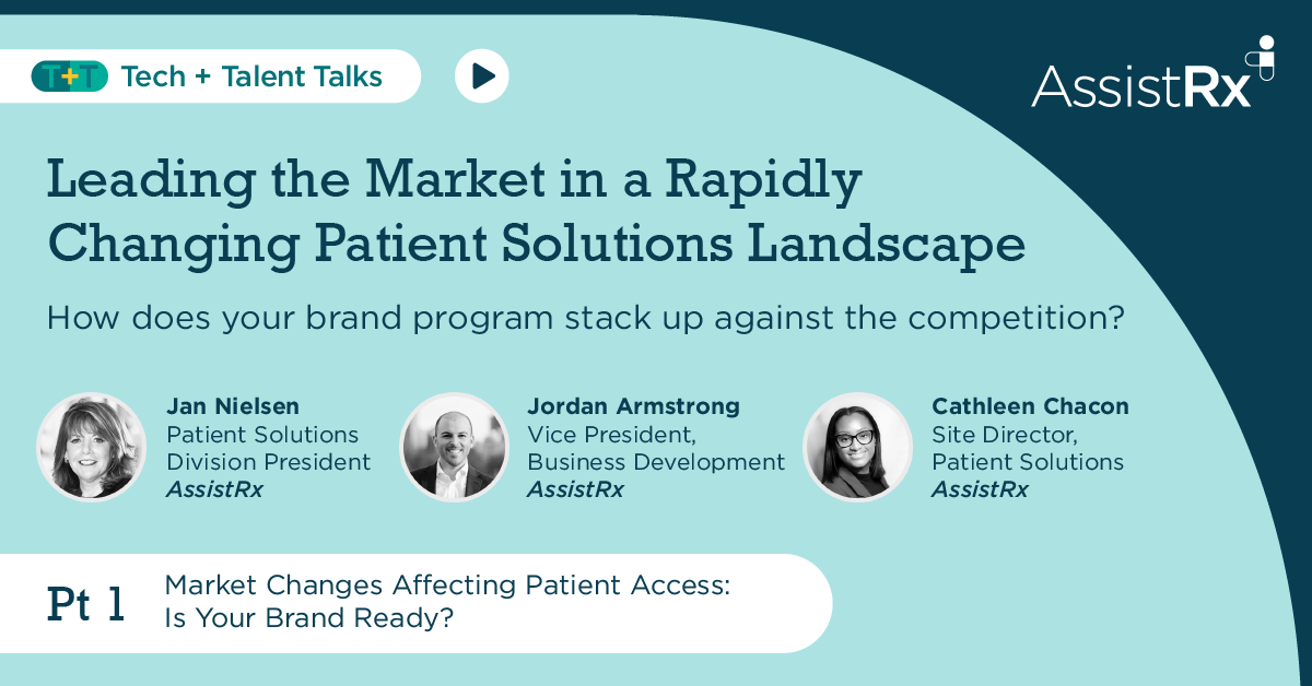 Patient solutions webinar leading the market part 1